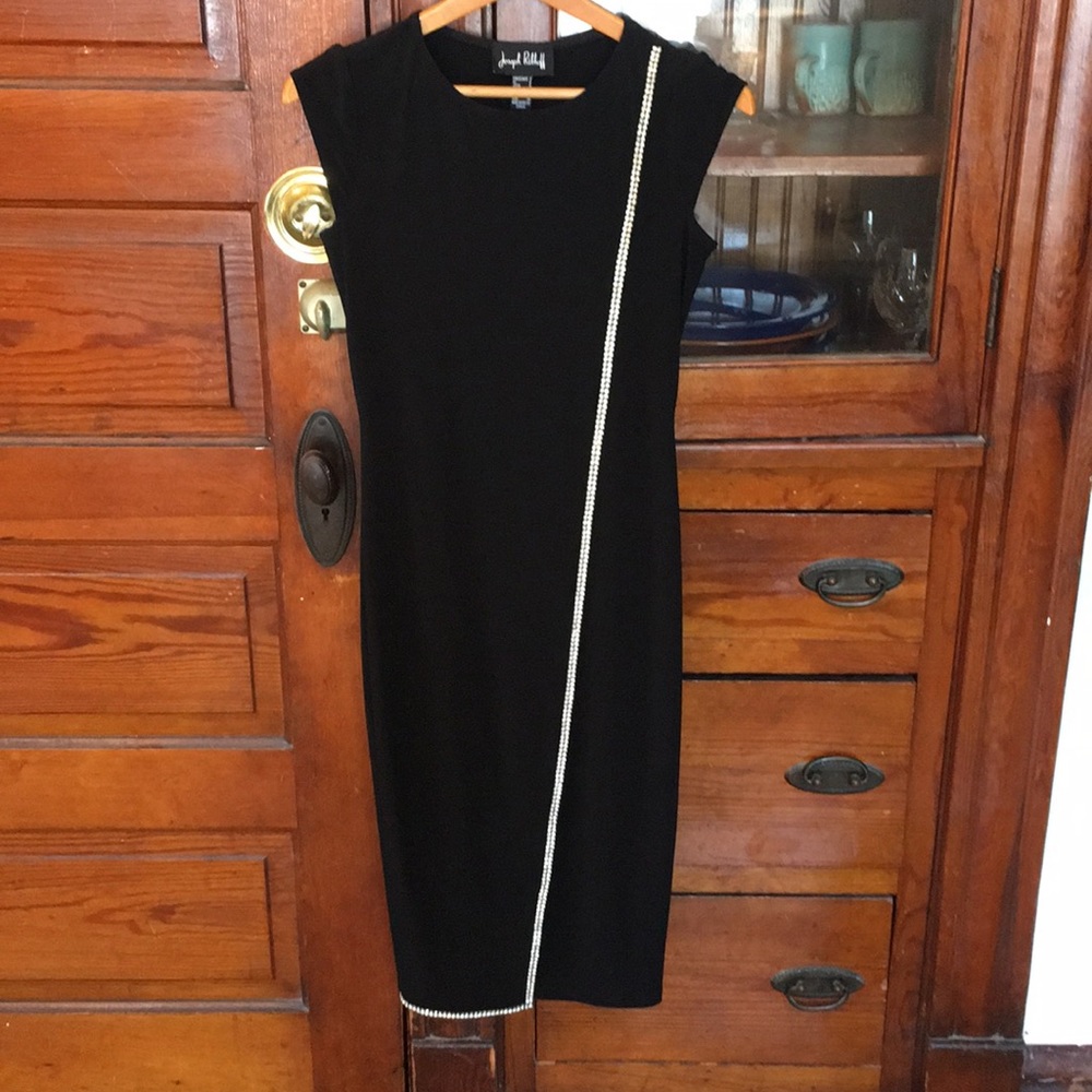 Joseph Ribkoff Rhinestone Dress - Picture 2 of 6